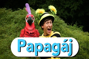Smejko a Tanculienka - Papagáj